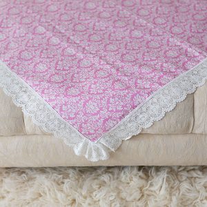 Candy Damask Lace Swaddle Wrap