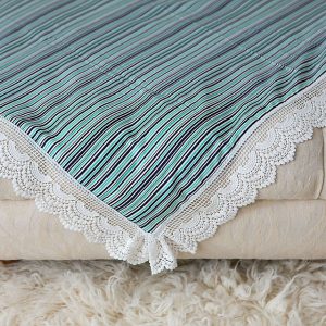 Sailor Stripe Lace Swaddle Wrap